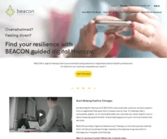 Mindbeacon.com(Digital Therapy) Screenshot