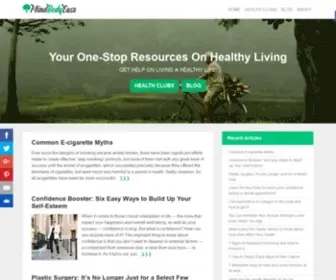 Mindbodyease.com(Healthy Living Guide) Screenshot