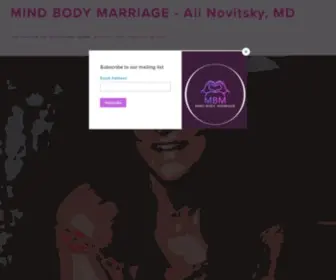 Mindbodymarriage.com(Physicians®) Screenshot