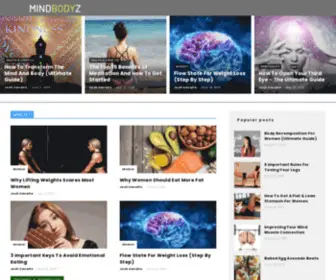 Mindbodyz.com(Official Mindbodyz Blog) Screenshot