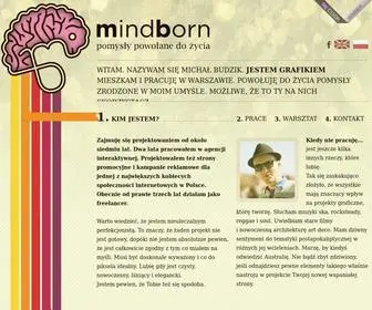 Mindborn.pl(Strony www) Screenshot