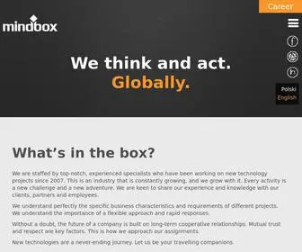 Mindboxgroup.com(Mindbox) Screenshot
