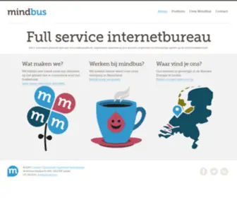 Mindbus.nl(Internetbureau) Screenshot