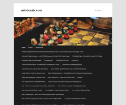 Mindcastr.com(Mindcastr) Screenshot