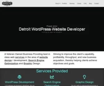 Mindchip.net(Detroit Web Design) Screenshot