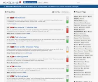Mindcipher.com(MindCipher) Screenshot