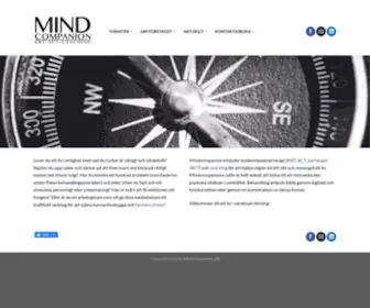 Mindcompanion.se(KBT, ACT, parterapi och coaching) Screenshot