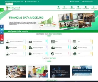 Mindcypress.com(Top Professional IT Courses & Certification For Career & MindCypress) Screenshot