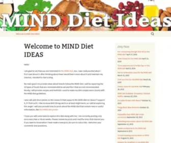 Minddietideas.com(MIND Diet IDEAS) Screenshot