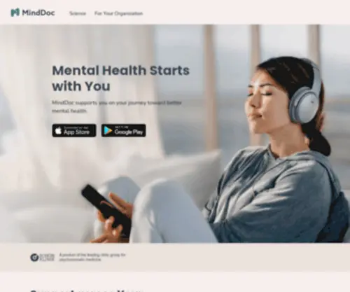 Minddoc.com(Minddoc) Screenshot