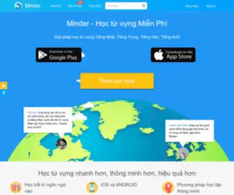 Minder.vn(Tiết lộ 9 website trực tiếp bóng đá miễn phí) Screenshot