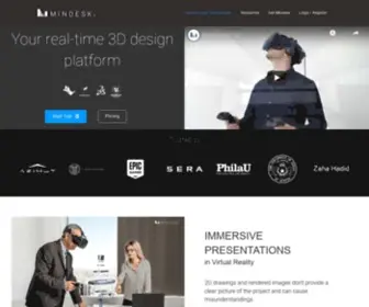 Mindeskvr.com(Real Time VR CAD) Screenshot