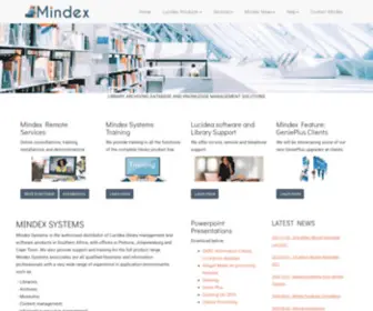 Mindex.co.za(Mindex Systems) Screenshot