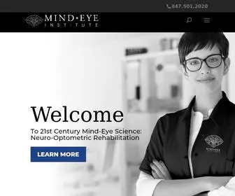 Mindeye.com(Mind-Eye Institute) Screenshot