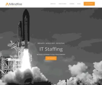 Mindfiretechnology.com(Custom Software Development Company) Screenshot