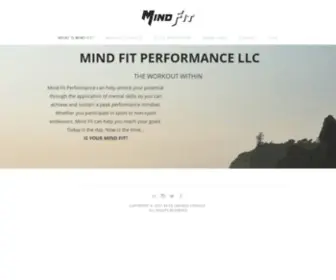 Mindfit-Performance.com(MIND FIT PERFORMANCE) Screenshot