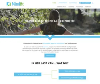 Mindfit.nl(Homepage) Screenshot