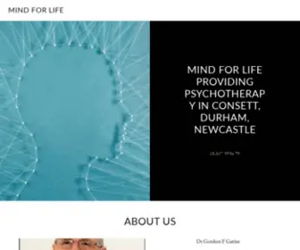 Mindforlife.co.uk(Hypnotherapy) Screenshot