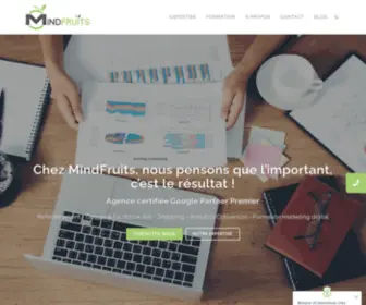 Mindfruits.biz(Agence Marketing Digital) Screenshot