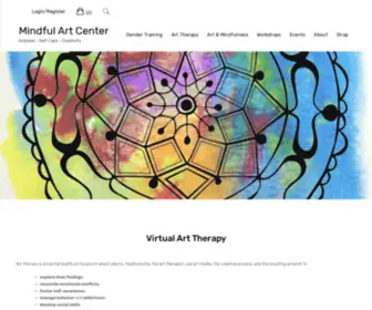 Mindfulartcenter.com(Front Page) Screenshot