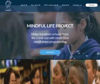 Mindfullifeproject.org(Mindful Life Project) Screenshot