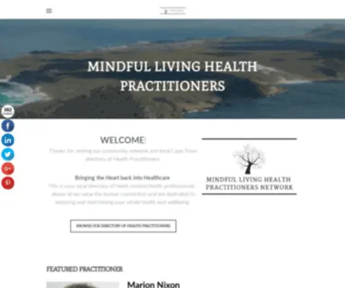Mindfullivinghealthpractitioners.com(Mindful Living Health Practitioners) Screenshot