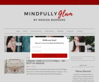 Mindfullyglam.com(Mindfully Glam) Screenshot