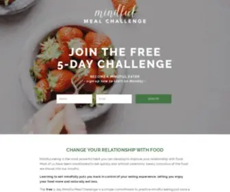 Mindfulmealchallenge.com(Mindful Meal Challenge) Screenshot