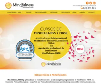 Mindfulness-Barcelona.com(Novedades Mindfulness Barcelona) Screenshot