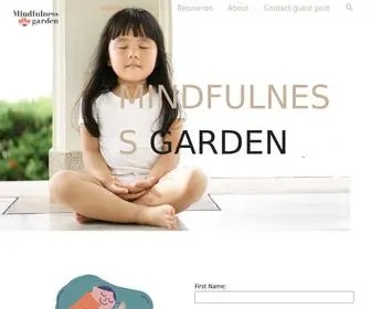 Mindfulness-Garden.com(Mindfulness Garden Mindful Living Blog Go the mindful way with me) Screenshot