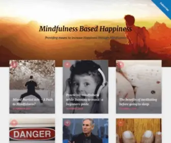 Mindfulnessbasedhappiness.com(Mindfulness Based Happiness) Screenshot