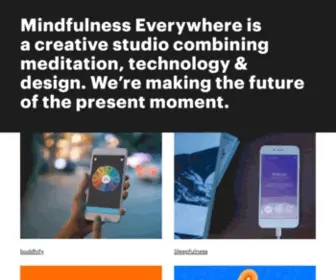 Mindfulnesseverywhere.io(Mindfulness Everywhere) Screenshot