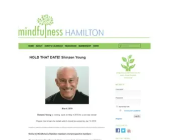 Mindfulnesshamilton.ca(MINDFULNESS HAMILTON) Screenshot