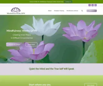 Mindfulnessworksdfw.com(Mindfulness Works DFW) Screenshot