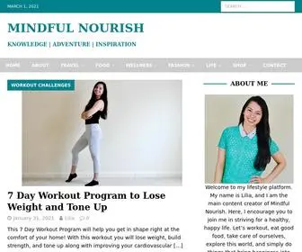 Mindfulnourish.com(Mindful Nourish) Screenshot