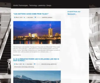 Mindfultechnologies.com(Technology, Leadership, Design) Screenshot