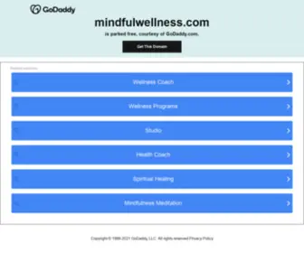 Mindfulwellness.com(Mindfulwellness) Screenshot