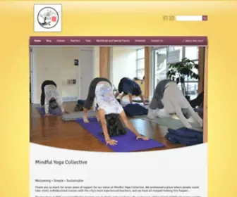 Mindfulyogacollective.com(Mindful Yoga Collective) Screenshot