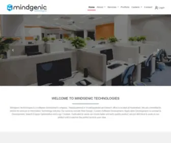 Mindgenictechnologies.com(Mindgenic Technologies) Screenshot