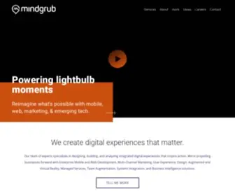 Mindgrub.com(Home) Screenshot
