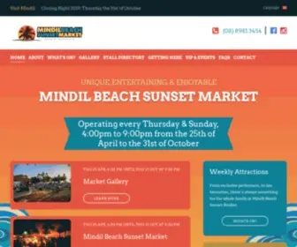 Mindil.com.au(Mindil Beach Sunset Market) Screenshot