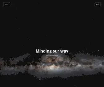 Mindingourway.com(Minding our way) Screenshot