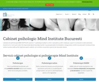 Mindinstitute.ro(Psiholog Bucuresti) Screenshot