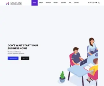 Mindjini.com(Mindjini) Screenshot