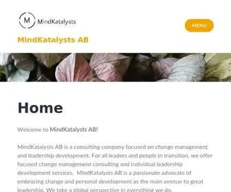 Mindkatalysts.com(Embrace Change) Screenshot