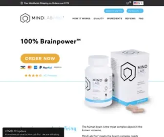 Mindlabpro.com(Mind Lab Pro®) Screenshot