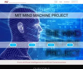 Mindmachineproject.org(From Artificial Intelligence to Artificial Consciousness) Screenshot