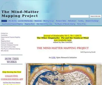 Mindmattermapping.org(The Mind) Screenshot
