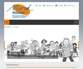 Mindmatters-Schule.de(MindMatters) Screenshot