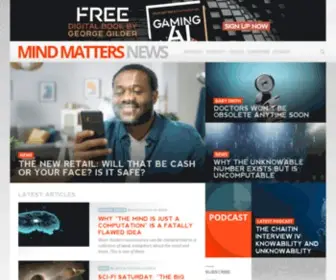 Mindmatters.ai(Mind Matters) Screenshot